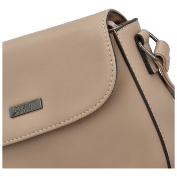 Dámska crossbody kabelka taupe - Delami Little Mia