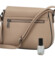 Dámska crossbody kabelka taupe - Delami Little Mia