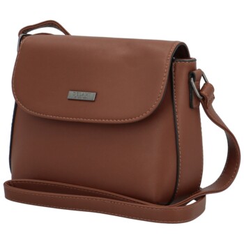 Dámska crossbody kabelka coffee - Delami Little Mia