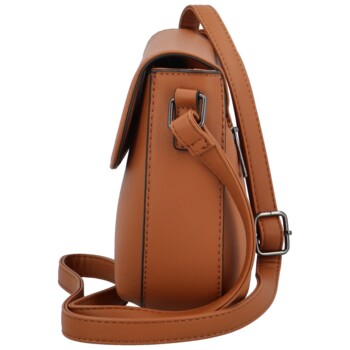 Dámska crossbody kabelka hnedá - Delami Little Mia