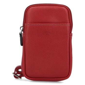 Dámske kožené crossbody vrecko červené - Katana Soffix