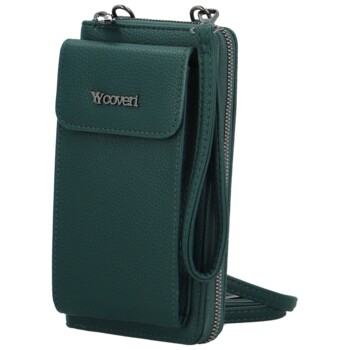 Dámske crossbody vrecko tmavo zelená - Coveri Vivika