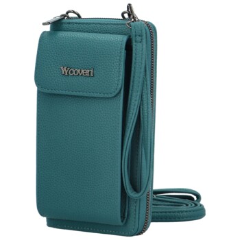 Dámske crossbody vrecko tyrkysové - Coveri Vivika