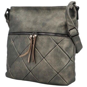 Dámska crossbody kabelka strieborná - Coveri Ariff