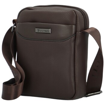 Pánska crossbody taška coffee - Coveri Miach