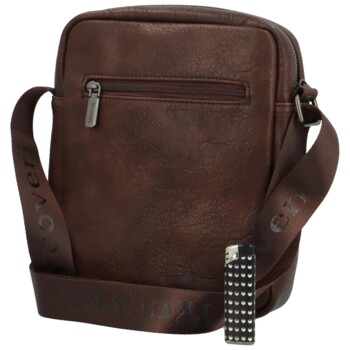 Pánska crossbody taška coffee - Coveri Zaviar