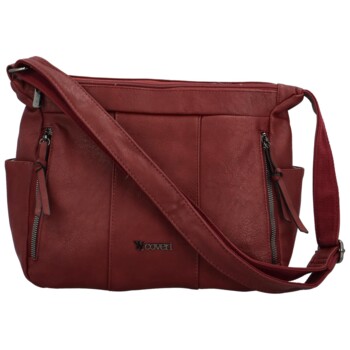 Dámska crossbody kabelka vínová - Coveri Rajsa