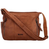 Dámska crossbody kabelka hnedá - Coveri Rajsa