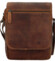 Pánska kožená crossbody taška camel - Greenwood Bertil