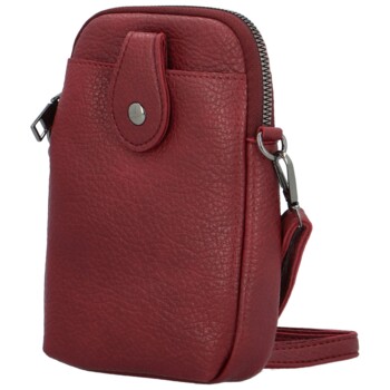 Dámska crossbody kabelka vínová - MaxFly Tiffara