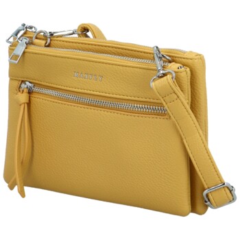 Dámska crossbody kabelka žltá - MaxFly Fidelia