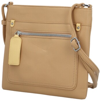 Dámska crossbody kabelka camel - Maria C Edera