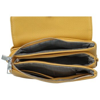 Dámska crossbody kabelka žltá - MaxFly Chantals new