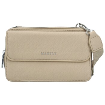 Dámska crossbody kabelka béžová - MaxFly Taisia