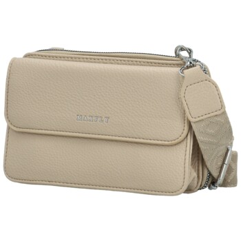 Dámska crossbody kabelka béžová - MaxFly Taisia