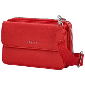 Dámska crossbody kabelka červená - MaxFly Taisia