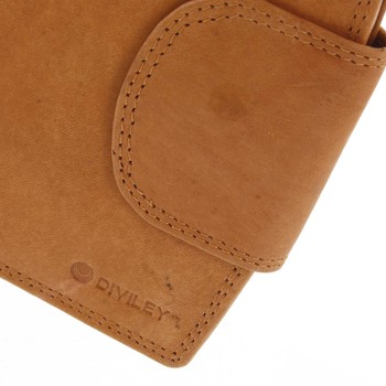 Pánska kožená peňaženka camel - Diviley Universit